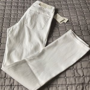 Ralph Lauren white modern slim straight leg jeans